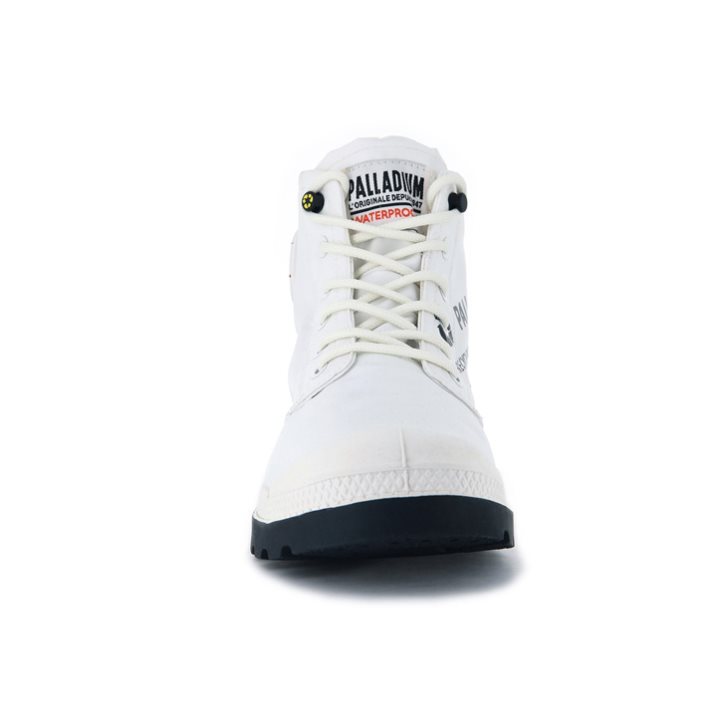 Bottes Palladium Pampa Recycle Imperméables+ 2 Femme Blanche | FR LKT518Y